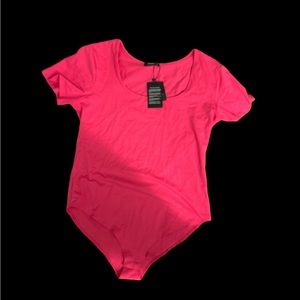 Manigiup  hot pink body suit
